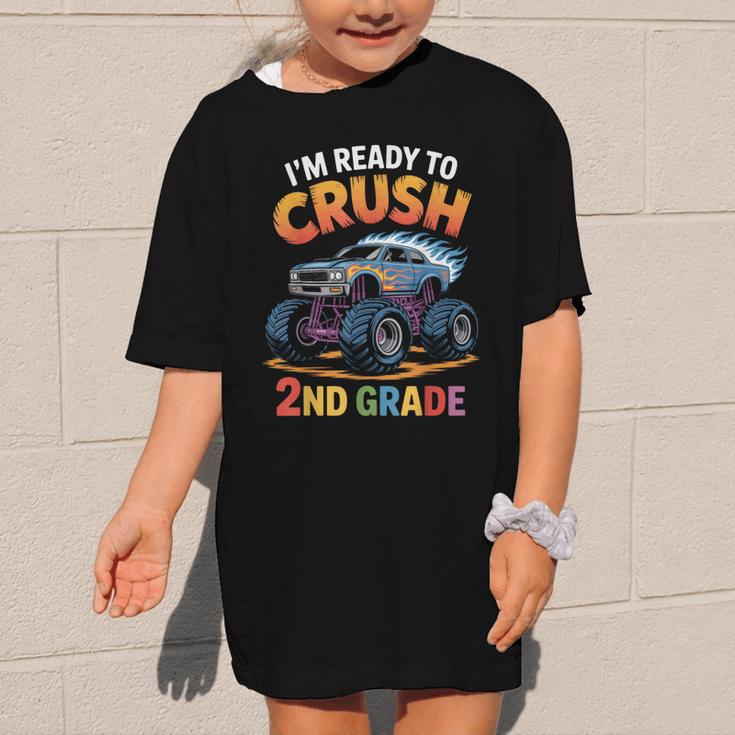 Back To School I'm Ready To Crush 2nd Grade Graphic Kid T-Shirt Back To School I'm Ready To Crush 2nd Grade Graphic Kid T-Shirt