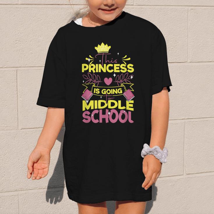 Back To School This Princess Is Going To Middle School Graphic Kid T-Shirt Back To School This Princess Is Going To Middle School Graphic Kid T-Shirt
