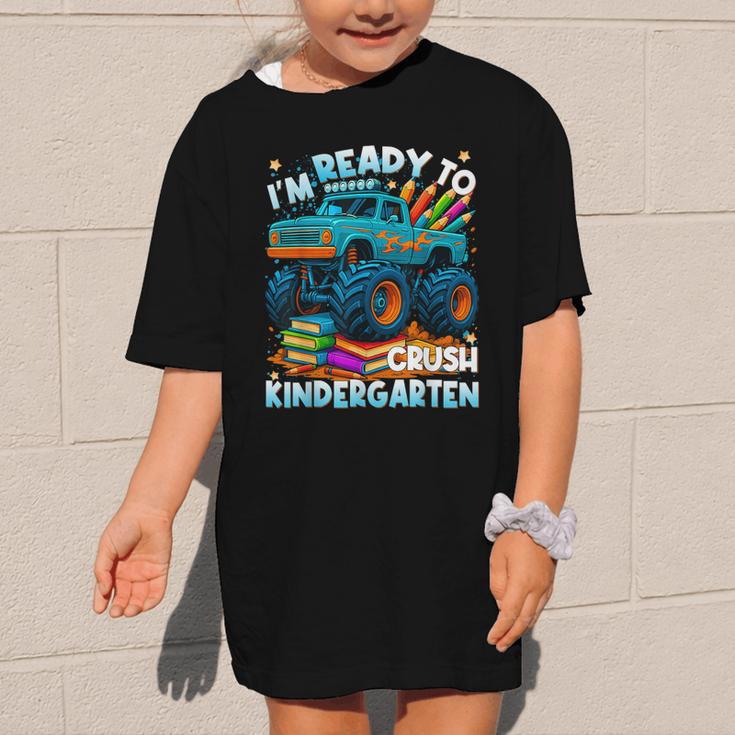 Back To School Ready To Crush Kindergarten Monster Truck Boy Graphic Kid T-Shirt Back To School Ready To Crush Kindergarten Monster Truck Boy Graphic Kid T-Shirt