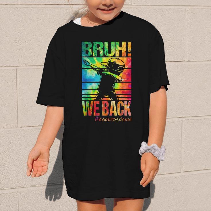 Bruh We Back First Day Of School Kids Back To School Boys Graphic Kid T-Shirt Bruh We Back First Day Of School Kids Back To School Boys Graphic Kid T-Shirt