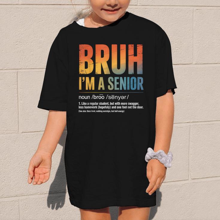Bruh I'm A Senior Back To School Class Of 2026 Graduation Graphic Kid T-Shirt Bruh I'm A Senior Back To School Class Of 2026 Graduation Graphic Kid T-Shirt
