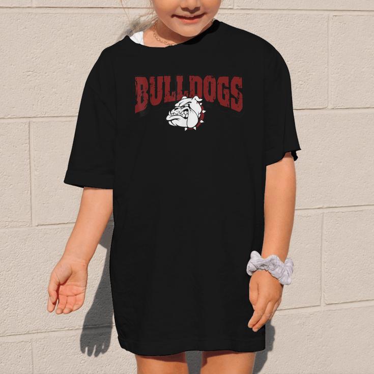 Bulldogs Back To School Spirit M Graphic Kid T-Shirt
