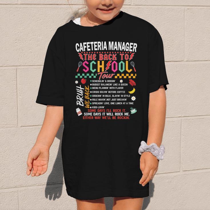Cafeteria Manager School Cafeteria Crew Back To School Graphic Kid T-Shirt