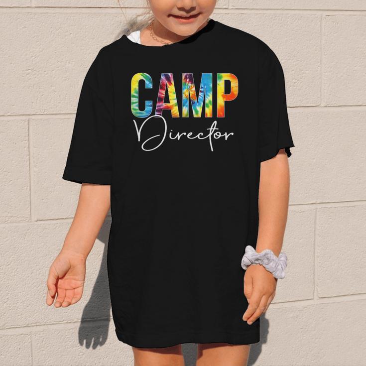 Camp Director Women Tie Dye Back To School Appreciation Day Graphic Kid T-Shirt Camp Director Women Tie Dye Back To School Appreciation Day Graphic Kid T-Shirt
