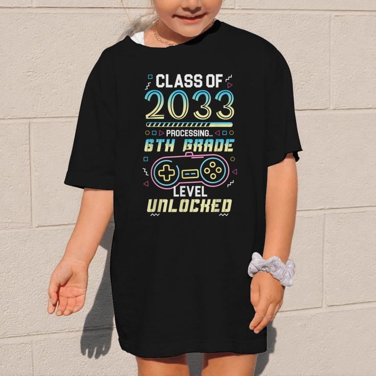 Class 2033 Gaming 6th Grade Level Unlocked Back To School Graphic Kid T-Shirt Class 2033 Gaming 6th Grade Level Unlocked Back To School Graphic Kid T-Shirt