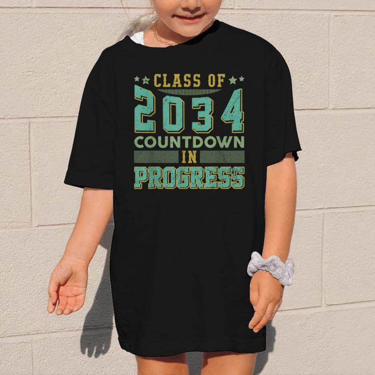 Class Of 2034 Countdown In Progress Fun Back To School Retro Graphic Kid T-Shirt Class Of 2034 Countdown In Progress Fun Back To School Retro Graphic Kid T-Shirt