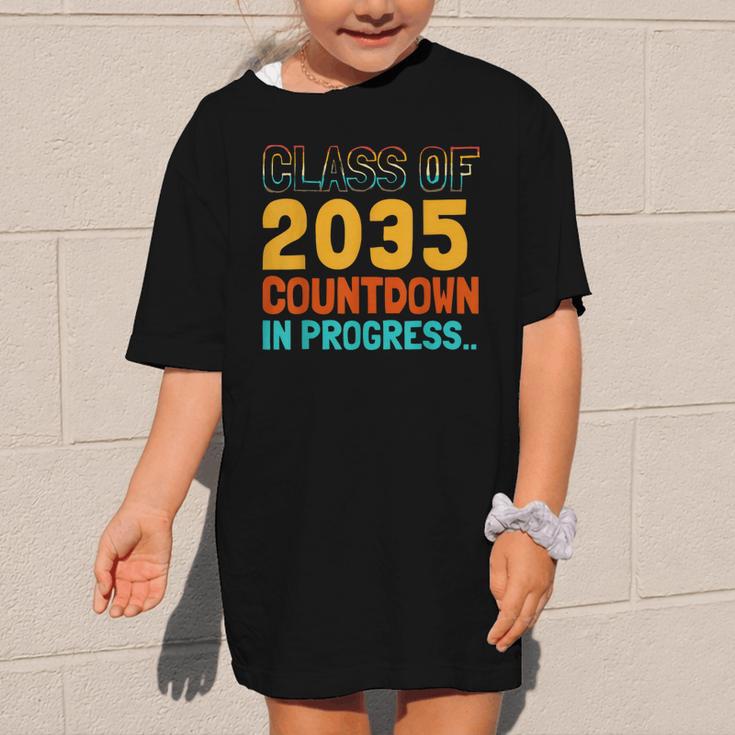 Class Of 2035 Countdown In Progress Fun Back To School Retro Graphic Kid T-Shirt Class Of 2035 Countdown In Progress Fun Back To School Retro Graphic Kid T-Shirt