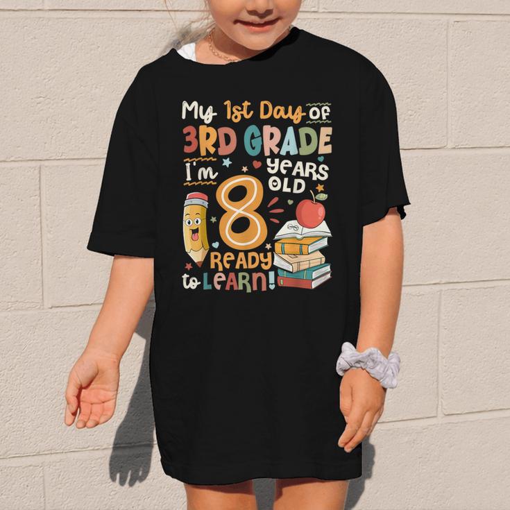 Cute My First Day Of 3rd Grade Back To School Boys Girls Graphic Kid T-Shirt Cute My First Day Of 3rd Grade Back To School Boys Girls Graphic Kid T-Shirt