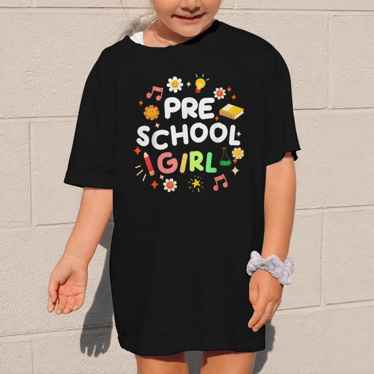 Cute Preschool Girl First Day Of School Back To School Graphic Kid T-Shirt Cute Preschool Girl First Day Of School Back To School Graphic Kid T-Shirt
