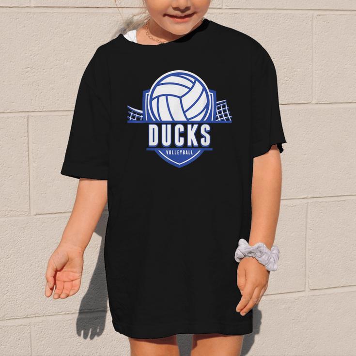 Ducks Volleyball Back To School Spirit B Graphic Kid T-Shirt Ducks Volleyball Back To School Spirit B Graphic Kid T-Shirt