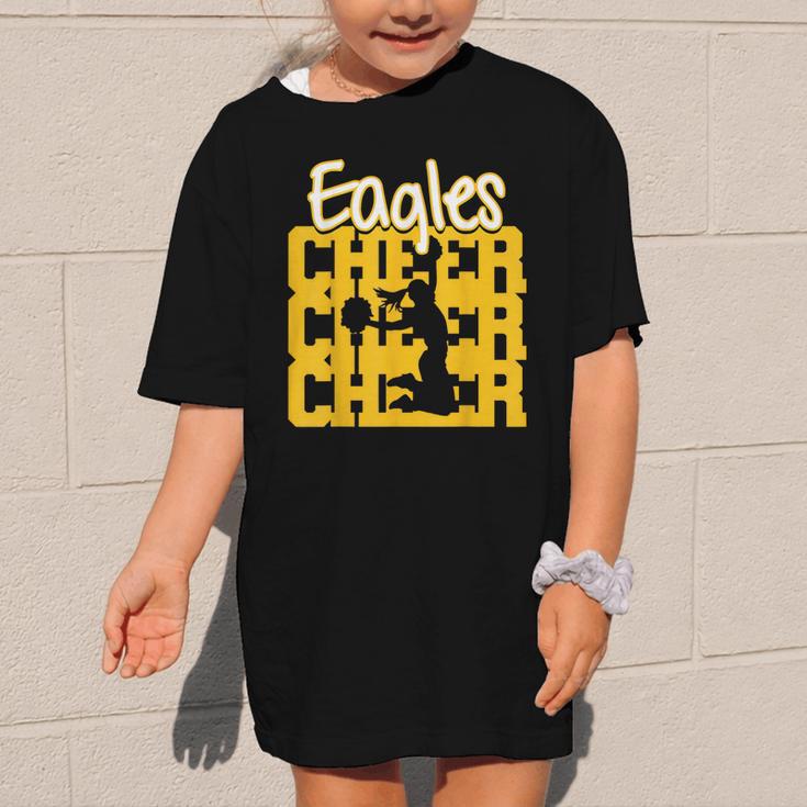 Eagles Cheer Back To School Cheerleading Spirit GY Graphic Kid T-Shirt Eagles Cheer Back To School Cheerleading Spirit GY Graphic Kid T-Shirt