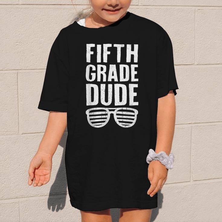 Fifth Grade Dude First Day Back To School Boys Kids Graphic Kid T-Shirt Fifth Grade Dude First Day Back To School Boys Kids Graphic Kid T-Shirt