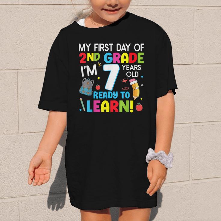 My First Day Of 2nd Grade Back To School 2nd Grade Girls Boy Graphic Kid T-Shirt My First Day Of 2nd Grade Back To School 2nd Grade Girls Boy Graphic Kid T-Shirt