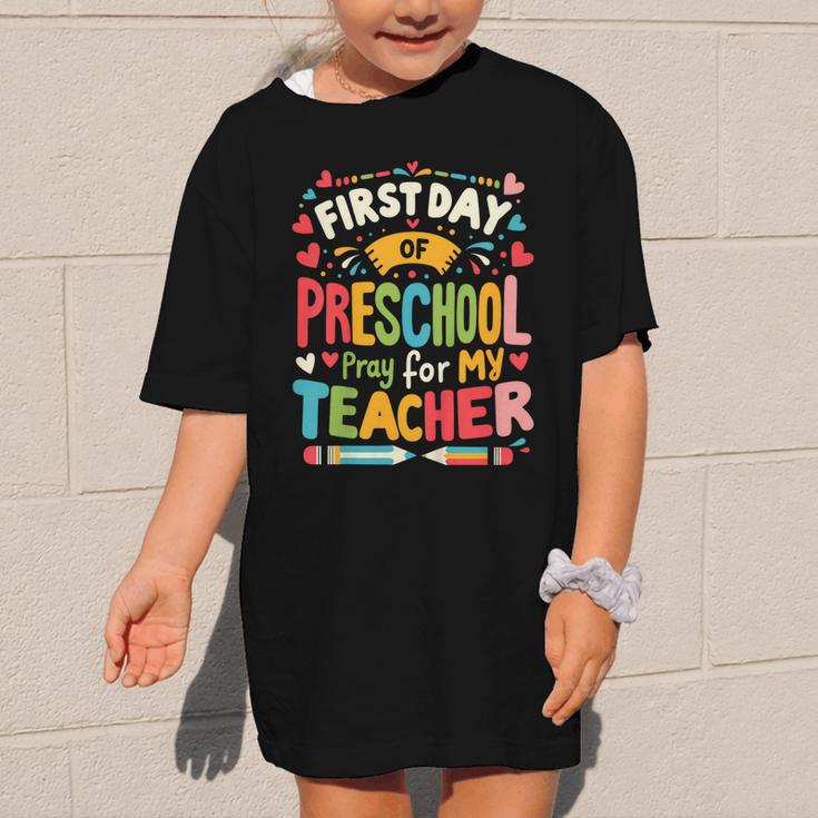 First Day Of Preschool Pre K Student Toddler Back To School Graphic Kid T-Shirt First Day Of Preschool Pre K Student Toddler Back To School Graphic Kid T-Shirt