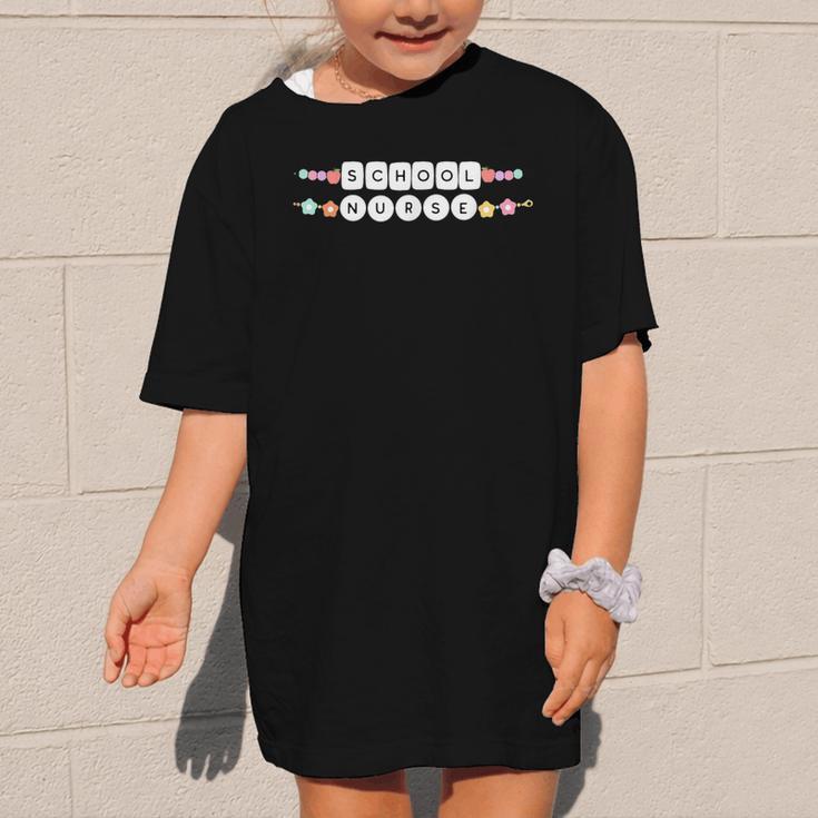 Friendship Bracelet School Nurse Appreciation Back To School Graphic Kid T-Shirt