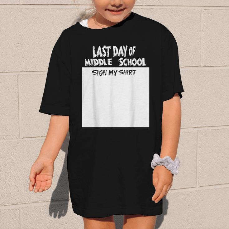 Fun Last Day Of School Sign My Shirt Back To School Cool Graphic Kid T-Shirt Fun Last Day Of School Sign My Shirt Back To School Cool Graphic Kid T-Shirt