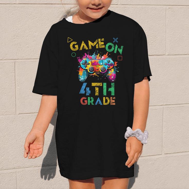 Game On 4th Grade Boys Kids Back To School Graphic Kid T-Shirt Game On 4th Grade Boys Kids Back To School Graphic Kid T-Shirt