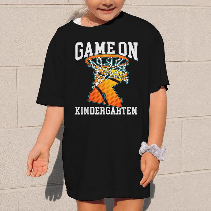 Game On Kindergarten Basketball Back To School Student Boys Graphic Kid T-Shirt