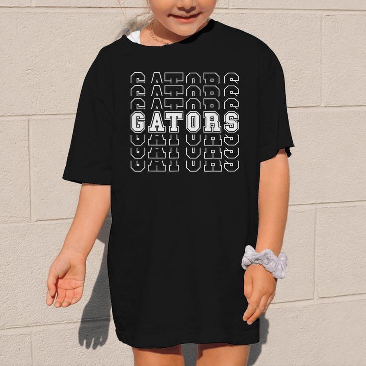 Gators High School Spirit Fan Team Back To School Graphic Kid T-Shirt Gators High School Spirit Fan Team Back To School Graphic Kid T-Shirt