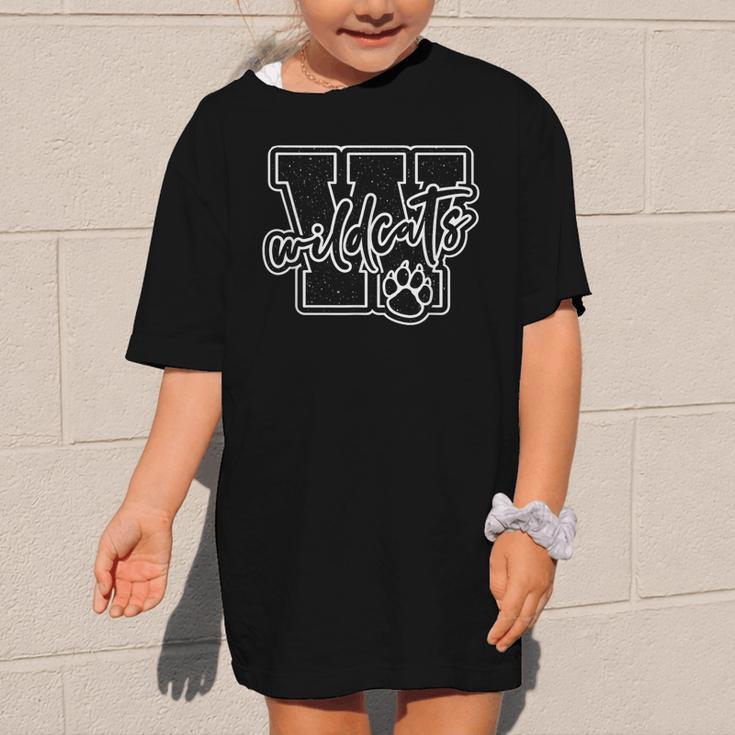 Go Cheer Wildcats High School Spirit Fan Team Back To School Graphic Kid T-Shirt Go Cheer Wildcats High School Spirit Fan Team Back To School Graphic Kid T-Shirt
