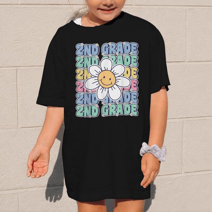 Groovy 2nd Grade Back To School First Day Of Second Grade Graphic Kid T-Shirt Groovy 2nd Grade Back To School First Day Of Second Grade Graphic Kid T-Shirt