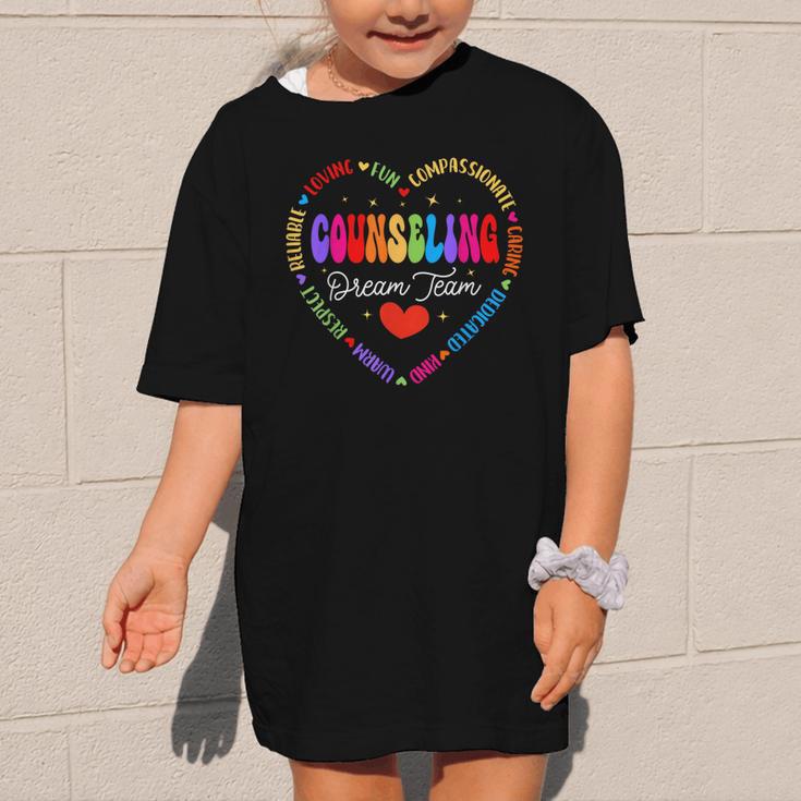 Groovy Counseling Dream Team Appreciation Back To School Graphic Kid T-Shirt Groovy Counseling Dream Team Appreciation Back To School Graphic Kid T-Shirt