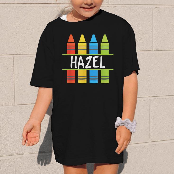 Hazel Crayon Back To School Kids Graphic Kid T-Shirt Hazel Crayon Back To School Kids Graphic Kid T-Shirt