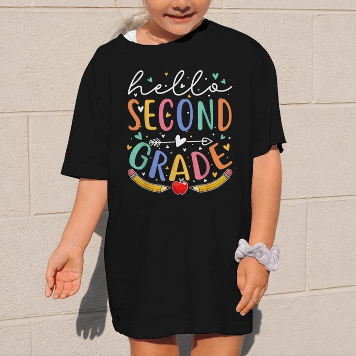 Hello 2nd Grade Tshirt Second Grade Back To School Graphic Kid T-Shirt Hello 2nd Grade Tshirt Second Grade Back To School Graphic Kid T-Shirt