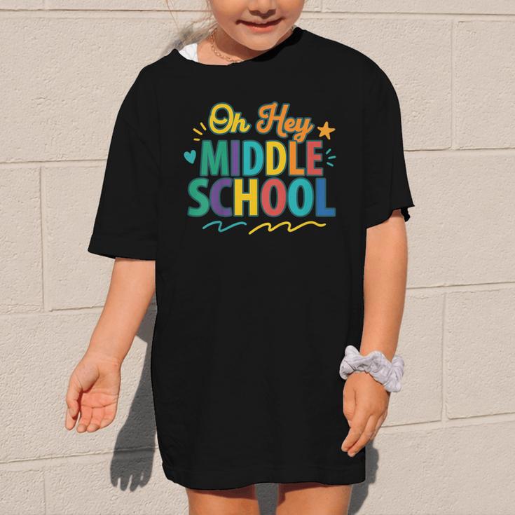 Hey Middle School First Day Back To School Students Graphic Kid T-Shirt Hey Middle School First Day Back To School Students Graphic Kid T-Shirt
