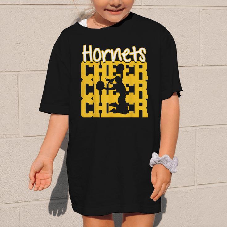 Hornets Cheer Back To School Cheerleading Spirit GY Graphic Kid T-Shirt Hornets Cheer Back To School Cheerleading Spirit GY Graphic Kid T-Shirt