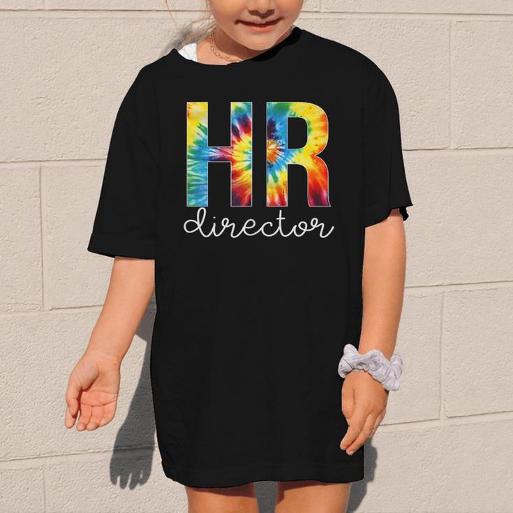 HR Director For Work Tie Dye Back To School Appreciation Day Graphic Kid T-Shirt