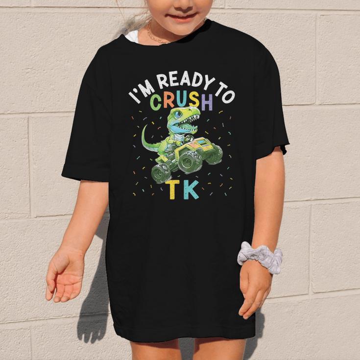 I'm Ready To Crush TK Dinosaur Back To School TK Kid Graphic Kid T-Shirt I'm Ready To Crush TK Dinosaur Back To School TK Kid Graphic Kid T-Shirt