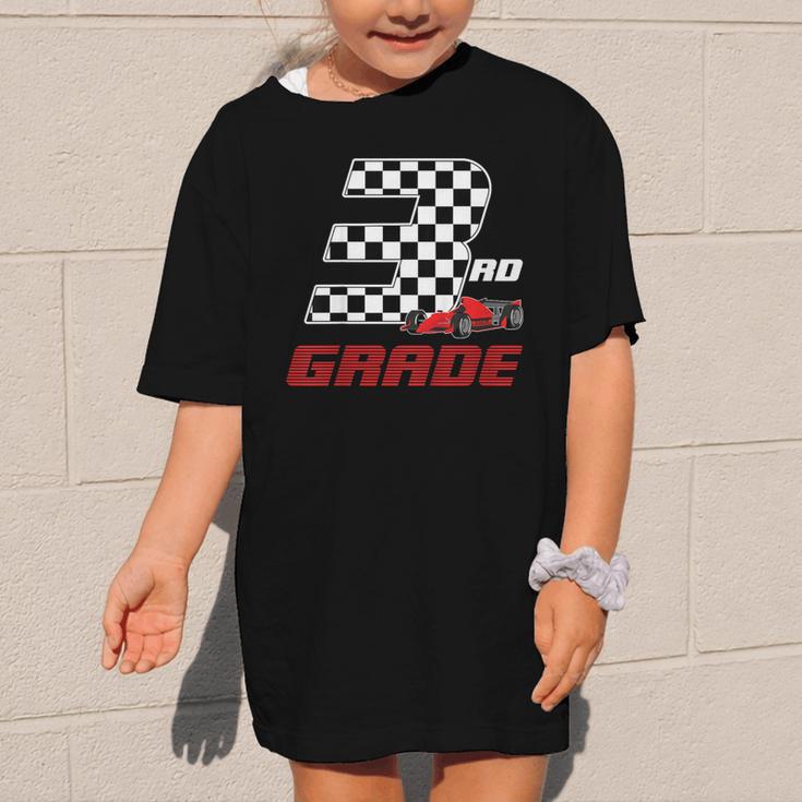 Kids Race Car 3rd Third Grade Boys Cars Lovers Back To School Graphic Kid T-Shirt Kids Race Car 3rd Third Grade Boys Cars Lovers Back To School Graphic Kid T-Shirt