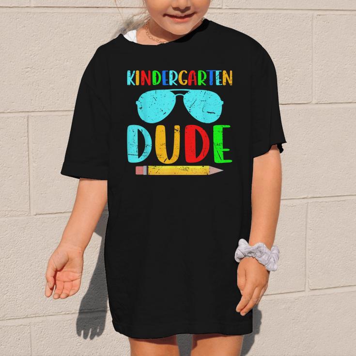 Kindergarten Dude First Day Back To School Kids Boys Graphic Kid T-Shirt Kindergarten Dude First Day Back To School Kids Boys Graphic Kid T-Shirt