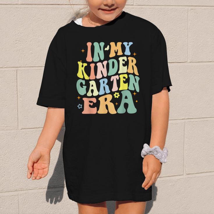 Kindergarten Era Happy Back To School Groovy Kids Boys Girls Graphic Kid T-Shirt