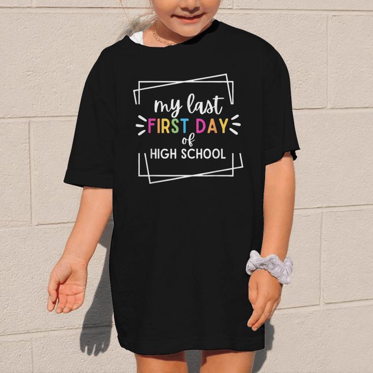 My Last First Day Of High School Back To School Graphic Kid T-Shirt