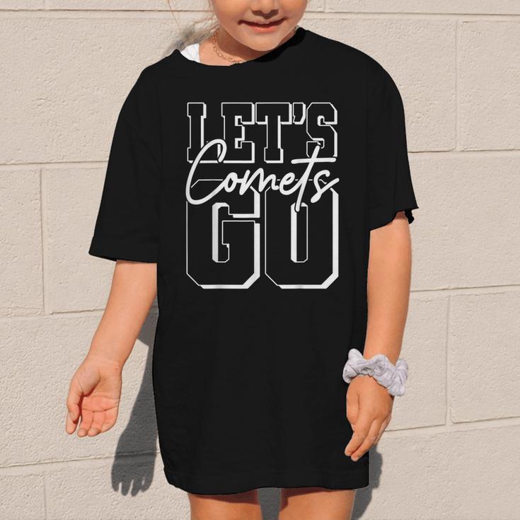 Let's Go Comets Back To School Spirit Graphic Kid T-Shirt