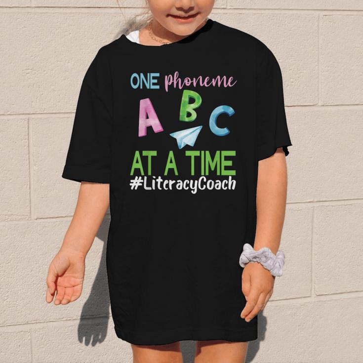Literacy Coach Phoneme ABC Appreciation Back To School Graphic Kid T-Shirt Literacy Coach Phoneme ABC Appreciation Back To School Graphic Kid T-Shirt