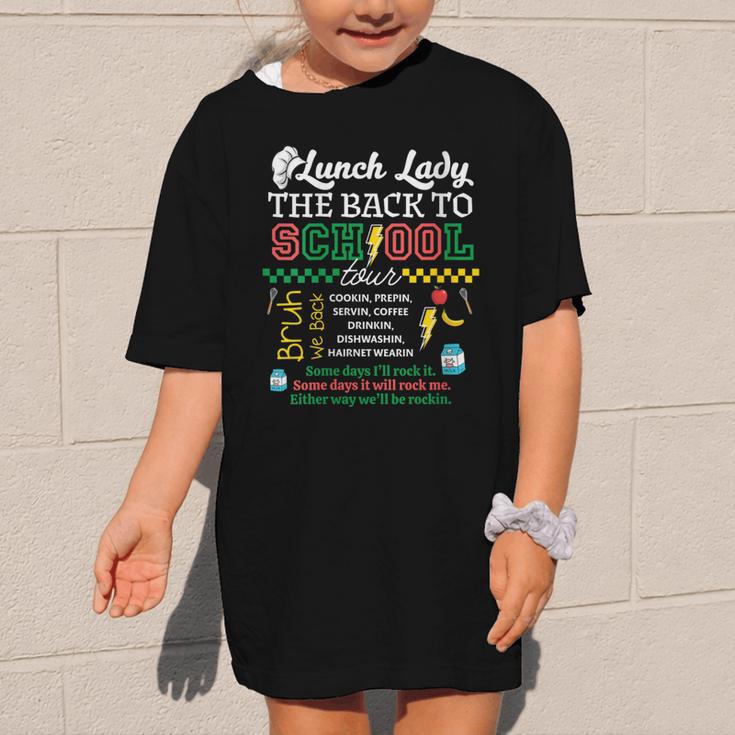 Lunch Lady Food Humor Back To School Tour Graphic Kid T-Shirt Lunch Lady Food Humor Back To School Tour Graphic Kid T-Shirt