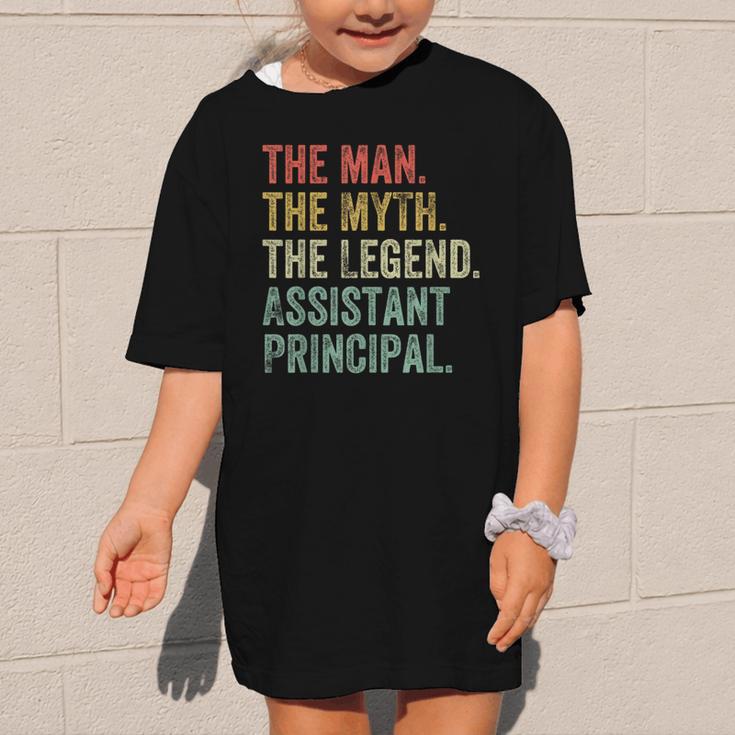 Man Myth The Legend Assistant Principal Dad Back To School Graphic Kid T-Shirt Man Myth The Legend Assistant Principal Dad Back To School Graphic Kid T-Shirt