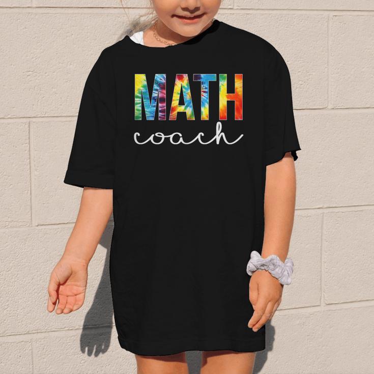 Math Coach For Work Tie Dye Back To School Appreciation Day Graphic Kid T-Shirt Math Coach For Work Tie Dye Back To School Appreciation Day Graphic Kid T-Shirt