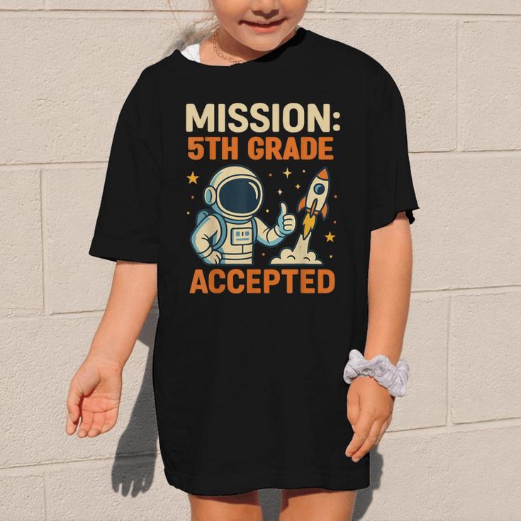 Mission Fifth 5th Grade Accepted Astronaut Back To School Graphic Kid T-Shirt Mission Fifth 5th Grade Accepted Astronaut Back To School Graphic Kid T-Shirt