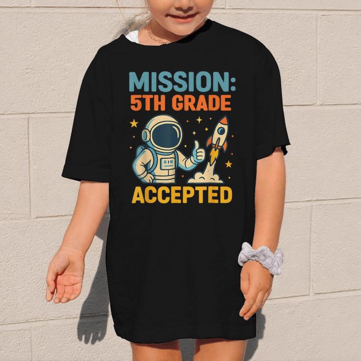 Mission Fifth 5th Grade Accepted Back To School Vintage Graphic Kid T-Shirt Mission Fifth 5th Grade Accepted Back To School Vintage Graphic Kid T-Shirt