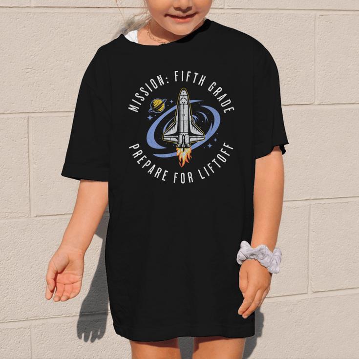 Mission Fifth Grade Space Rocket Back To School VI Graphic Kid T-Shirt Mission Fifth Grade Space Rocket Back To School VI Graphic Kid T-Shirt