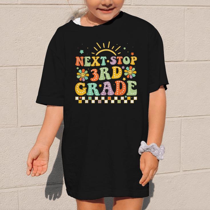 Next Stop 3rd Grade Groovy Retro Third Grade Back To School Graphic Kid T-Shirt Next Stop 3rd Grade Groovy Retro Third Grade Back To School Graphic Kid T-Shirt