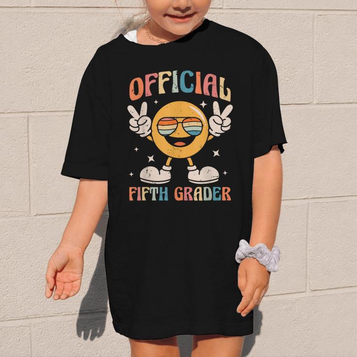 Official Fifth Grader 5th Grade Retro Back To School Kids Graphic Kid T-Shirt Official Fifth Grader 5th Grade Retro Back To School Kids Graphic Kid T-Shirt