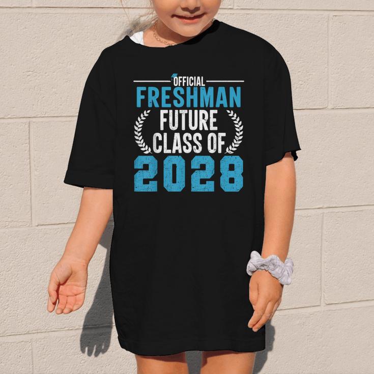 Official Freshman Future Class Of 2028 Back To School Graphic Kid T-Shirt Official Freshman Future Class Of 2028 Back To School Graphic Kid T-Shirt