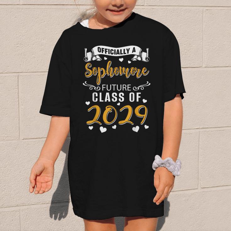 Officially a Sophomore Future Class Of 2029 Back To School Graphic Kid T-Shirt
