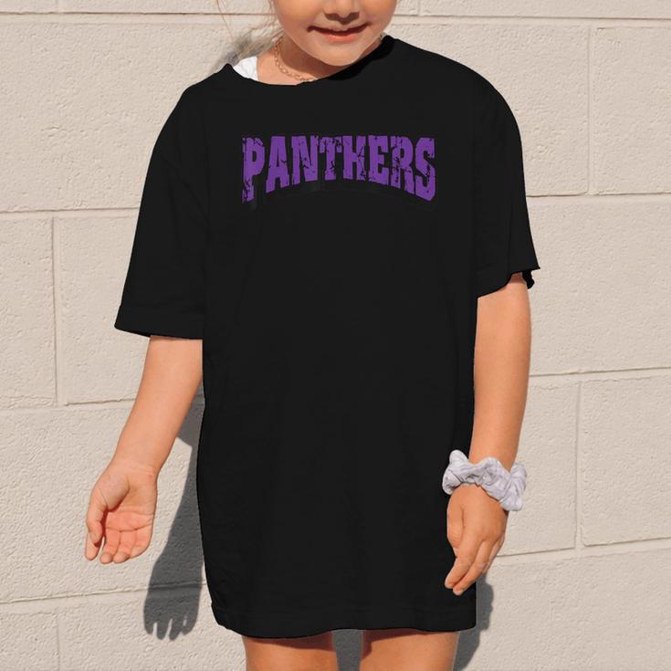 Panthers Back To School Spirit P Graphic Kid T-Shirt