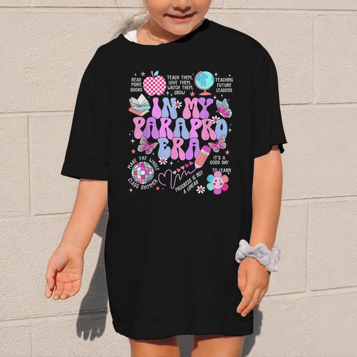 In My Parapro Era Paraprofessional First Day Back To School Graphic Kid T-Shirt